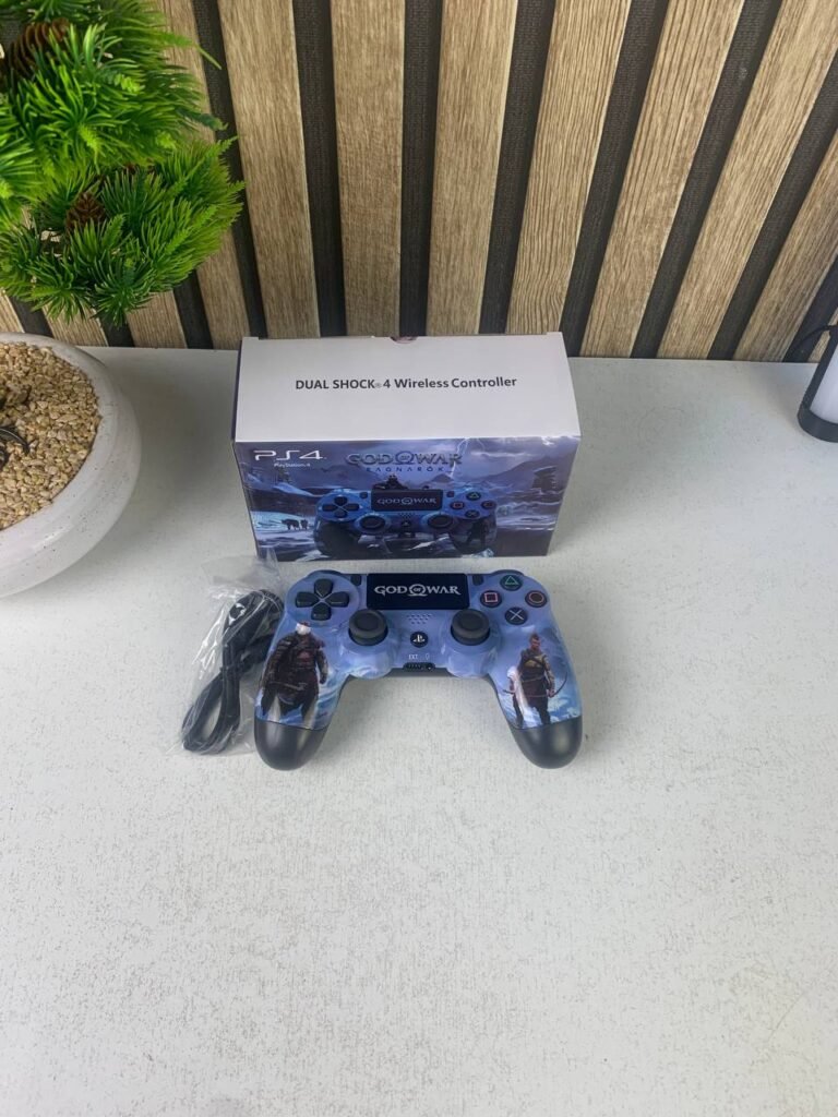 SONY DualShock Manette PS4 Sans Fil (High Copy) – Edition Ragnarok – Puissance Nordique & Contrôle Absolu pour Dominer le Jeu