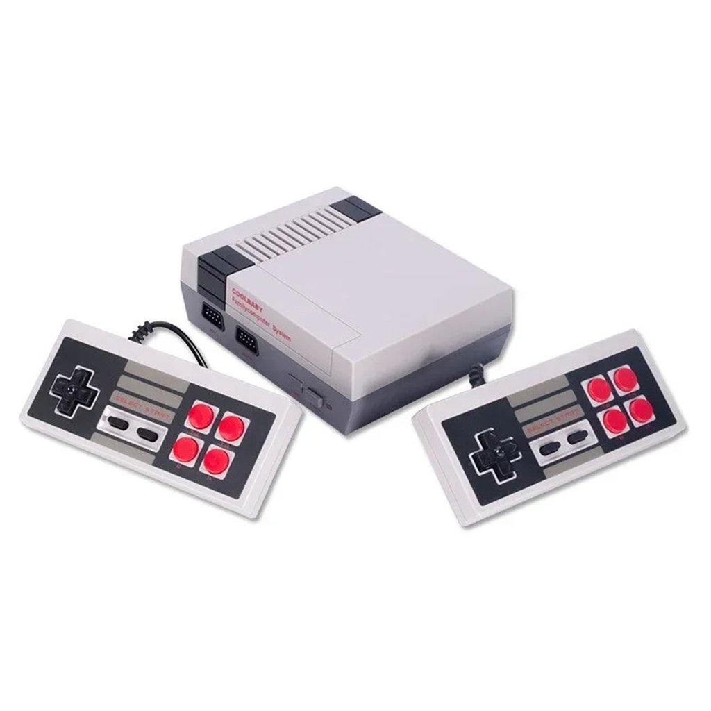 Mini console de jeux rétro 620 jeux intégrés avec 2 manettes – Console classique nostalgique