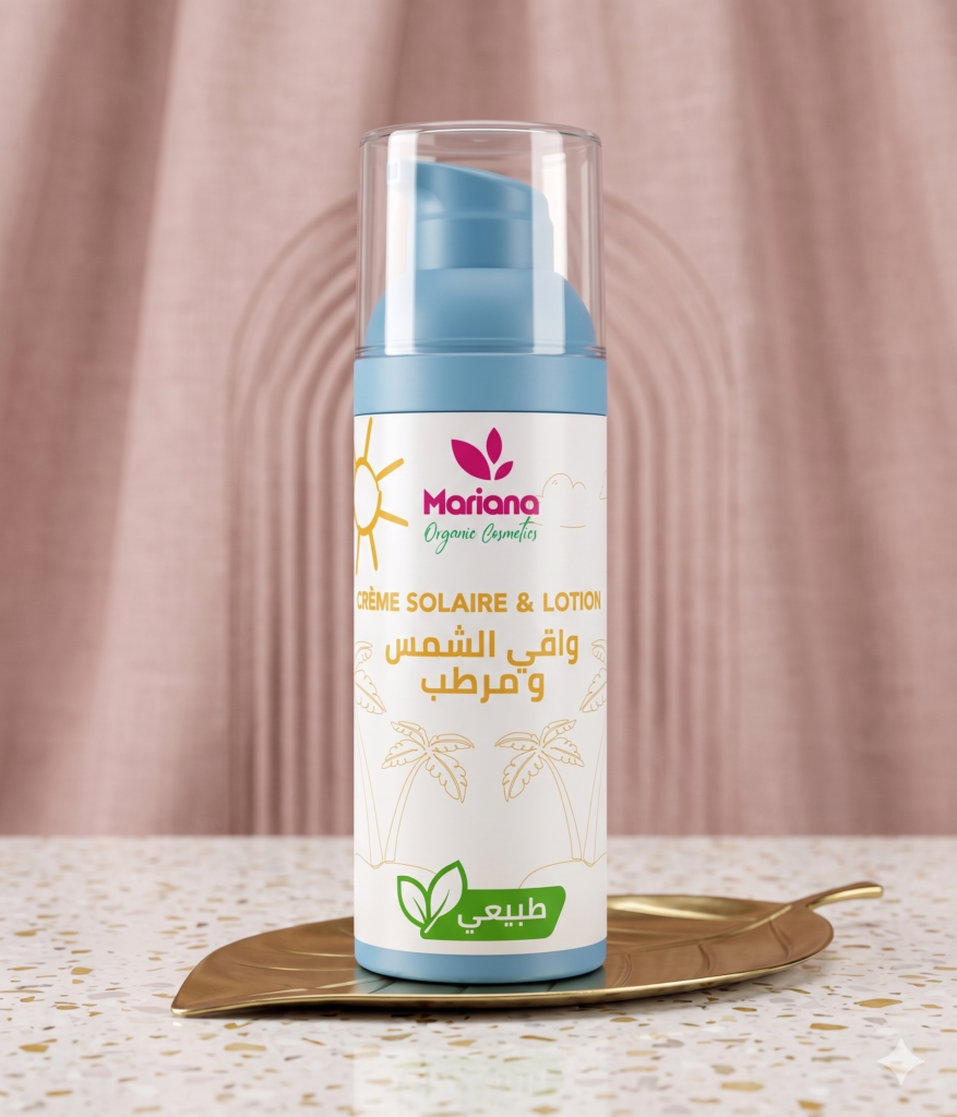 Crème Solaire & Lotion Mariana Cosmetics – Naturel et doux
