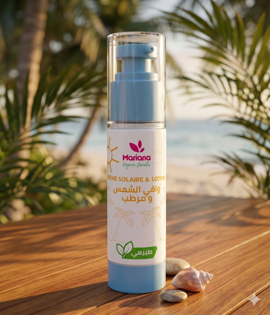 Crème Solaire & Lotion Mariana Cosmetics – Naturel et doux