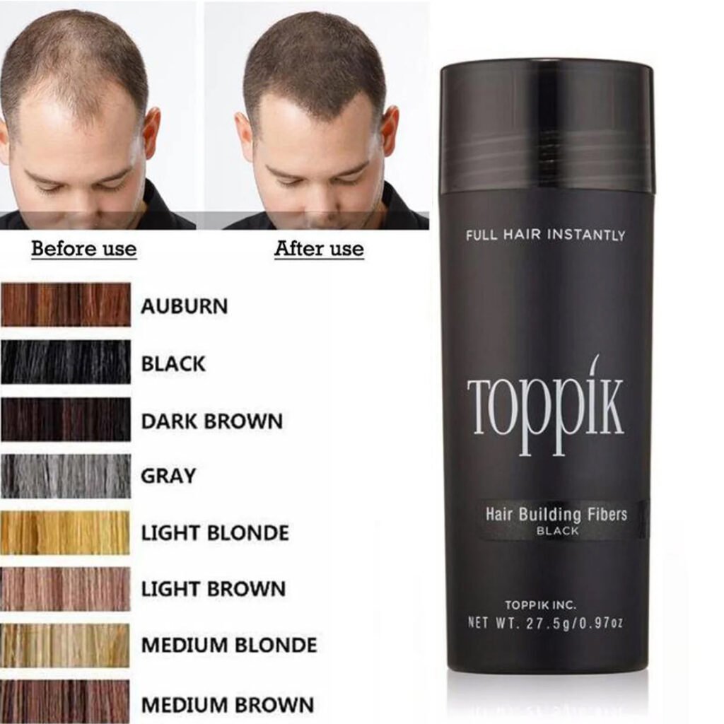 Fibres Capillaires Invisible Keratin – Cheveux plus denses en quelques secondes