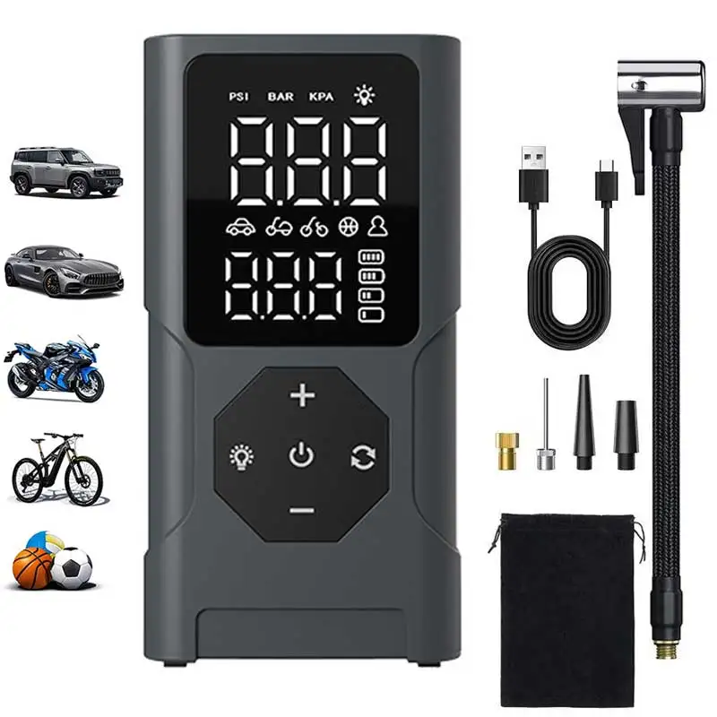 Compresseur d’Air Portable 150 PSI Dual Power