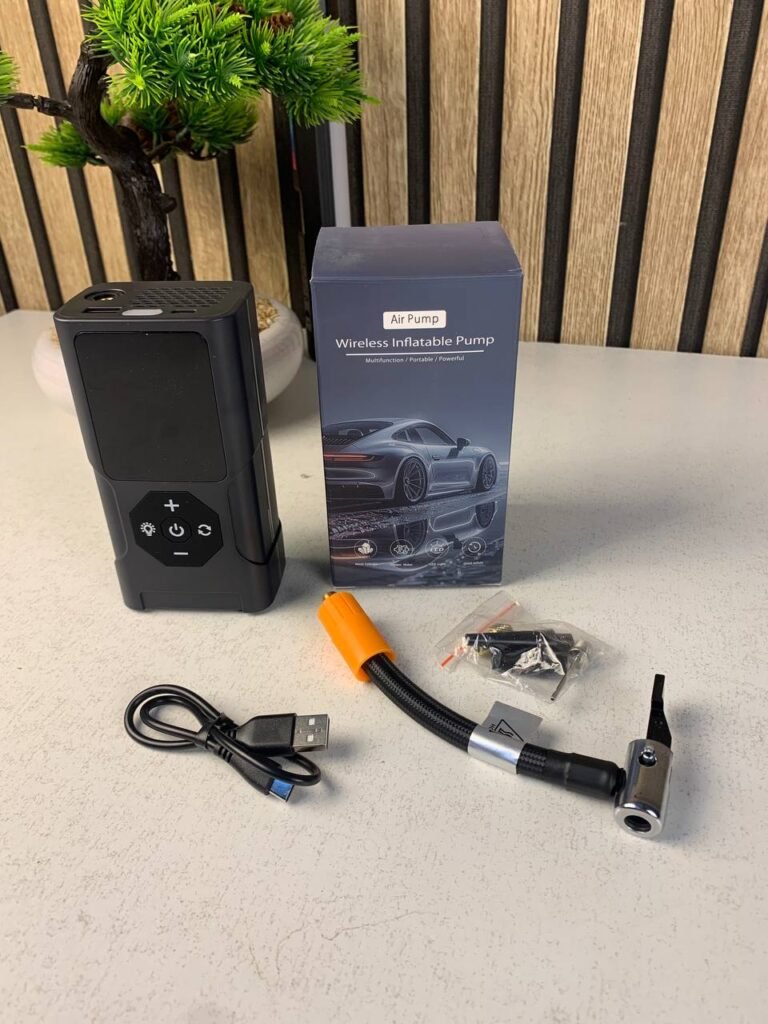 Compresseur d’Air Portable 150 PSI Dual Power
