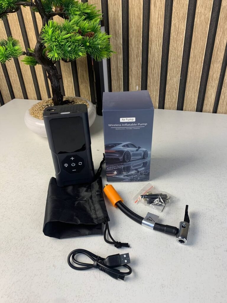 Compresseur d’Air Portable 150 PSI Dual Power