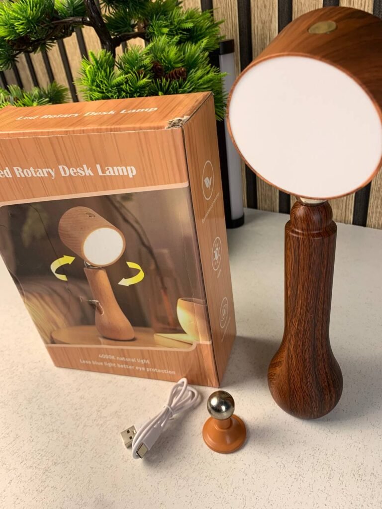 Lampe LED Tactile 360° Rechargeable – Lumière douce tactile 4000K