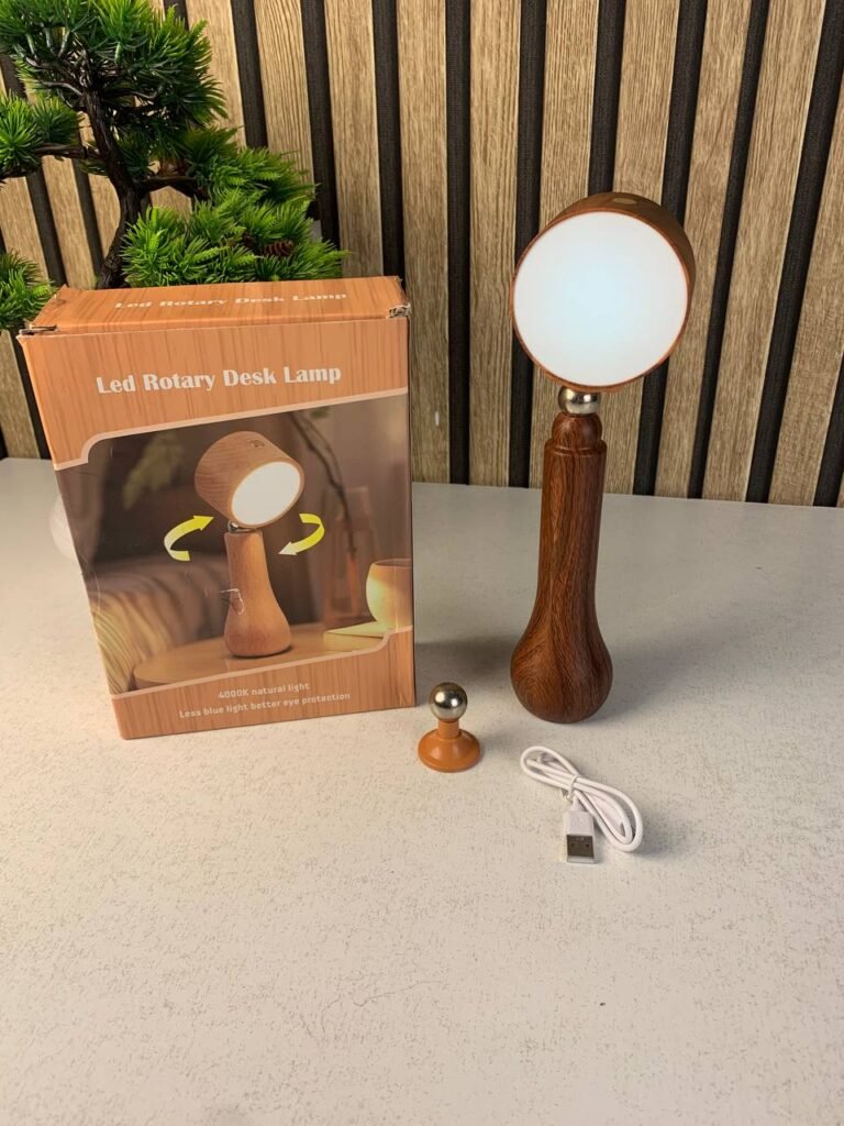 Lampe LED Tactile 360° Rechargeable – Lumière douce tactile 4000K