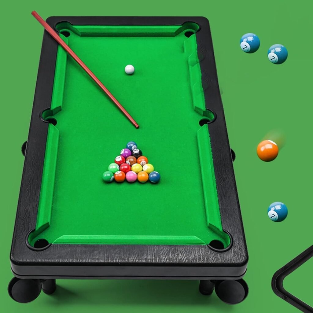 Mini Table de Billard Éducative – Jeu Interactif, Amusement & Développement des Compétences