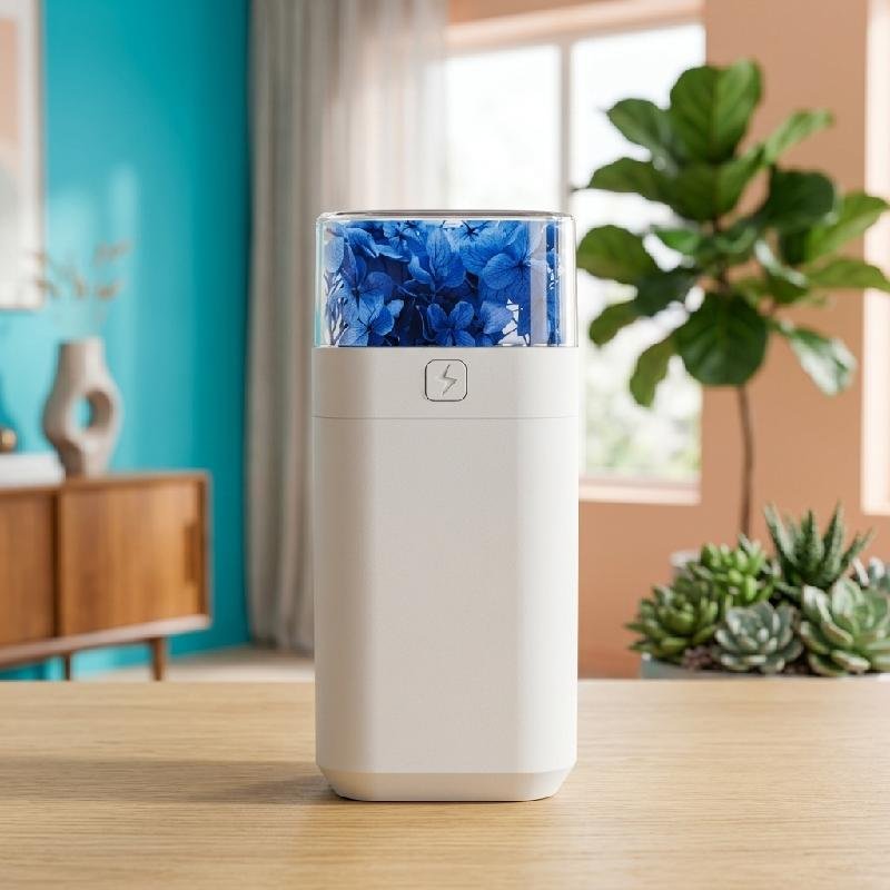 Humidificateur Fleur Éternelle Électronique parfait pour bureau et chambre