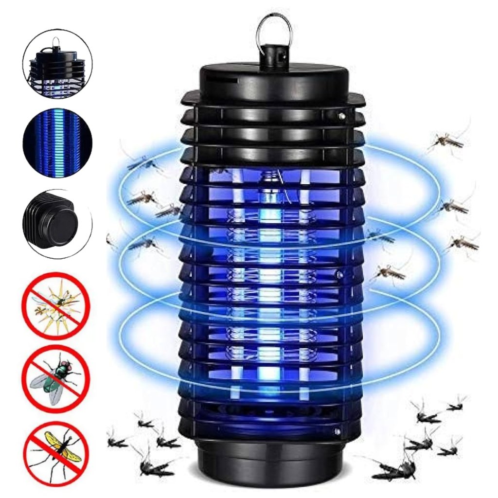 Lanterne Anti-Moustique UV à Choc Électrique – Protection Efficace & Nuits Sans Insectes