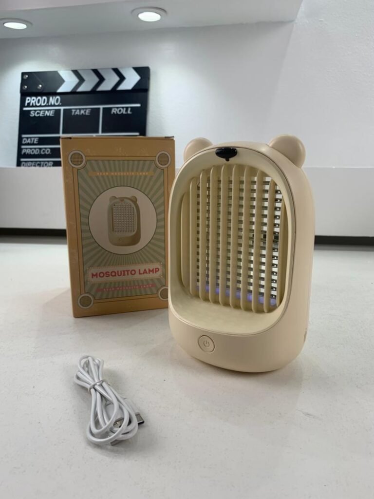 Piège à Moustiques et Mouches pour Chambre de Bébé – Éclairage Sécurisé USB