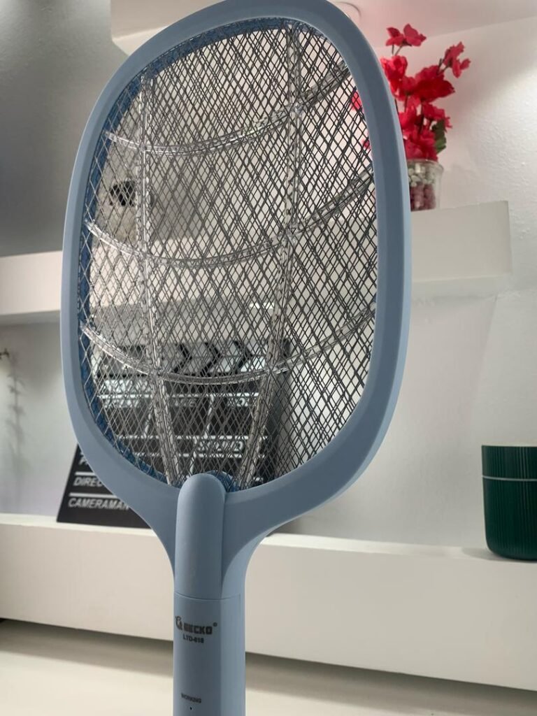 Tapette à Mouches Électrique 2 en 1 Rechargeable USB LTD638 – Élimination Rapide & Protection