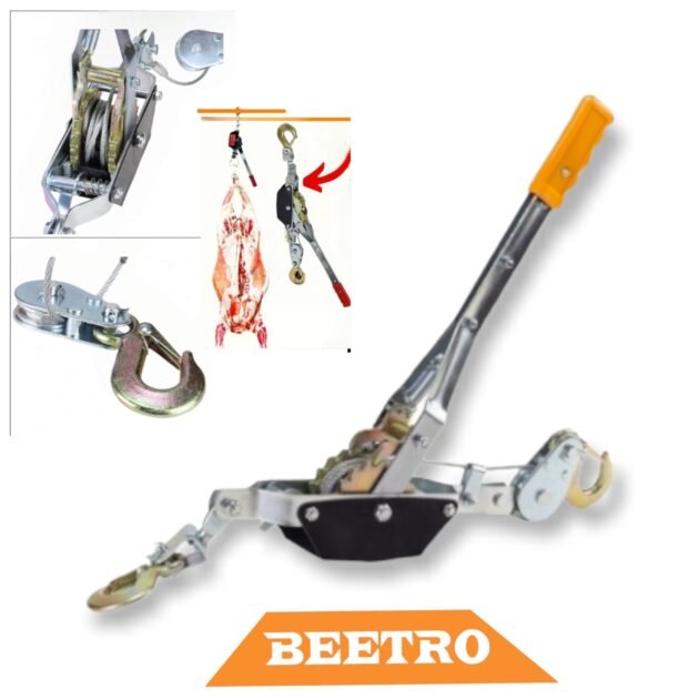 Treuil Manuel 2000 kg Beetro – Puissance de Levage Fiable & Polyvalence Professionnelle
