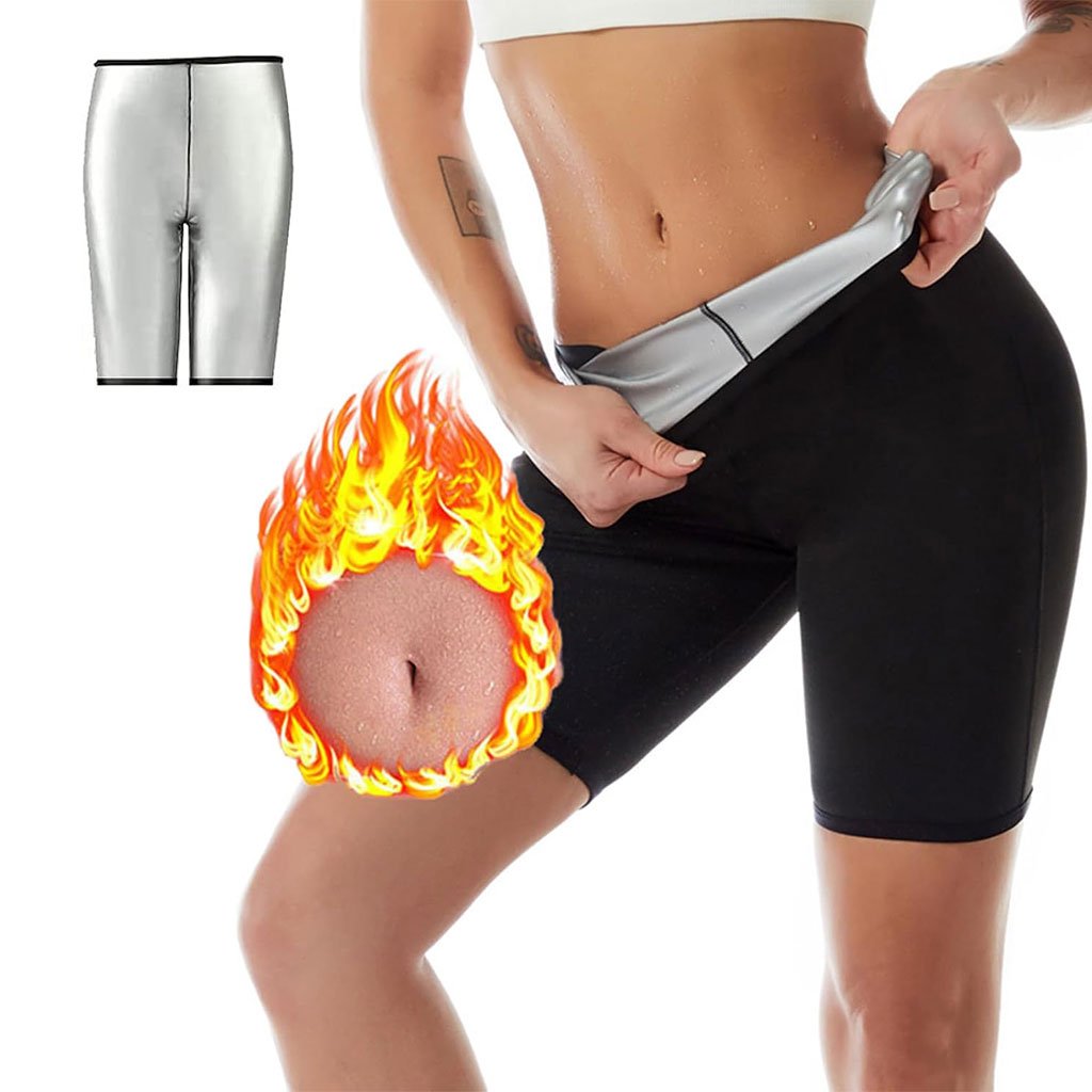 Leggings Sauna Taille Haute pour Femmes – Effet Brûle-Graisses et Compression