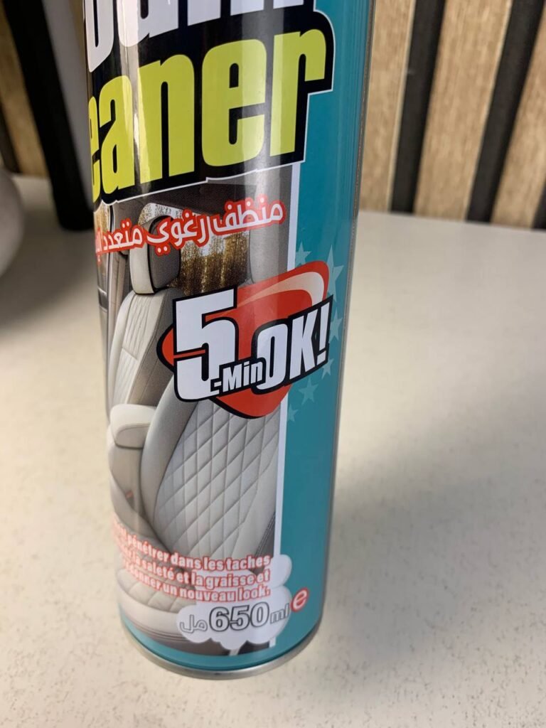 Nettoyeur de Siège Voiture Multi-utilisations V6 Foam Cleaner – Nettoyage Profond & Résultat Impeccable