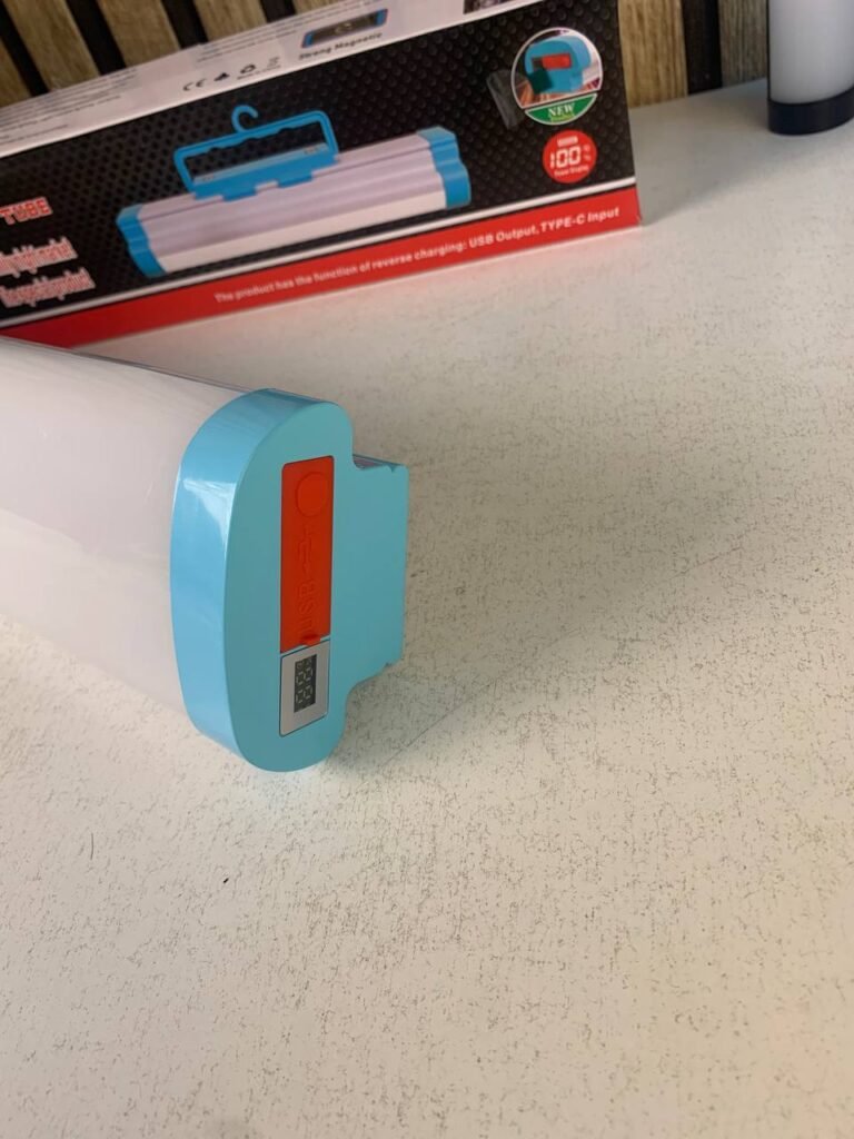 Lanterne de Camping 5-en-1 GM 6000mAh – Éclairage intelligent pour toutes vos aventures