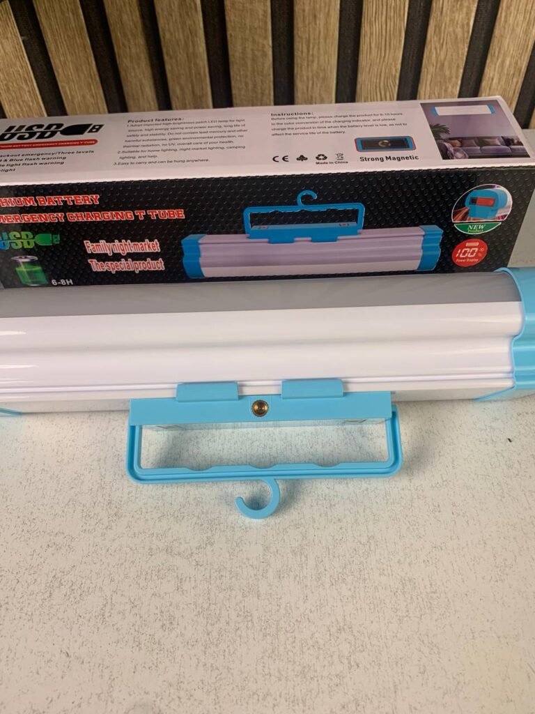 Lanterne de Camping 5-en-1 GM 6000mAh – Éclairage intelligent pour toutes vos aventures