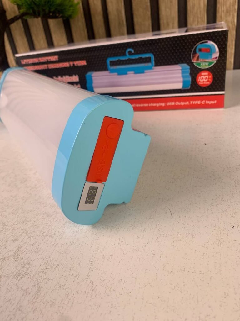 Lanterne de Camping 5-en-1 MM 4000mAh – Compacte et performante pour toutes vos sorties