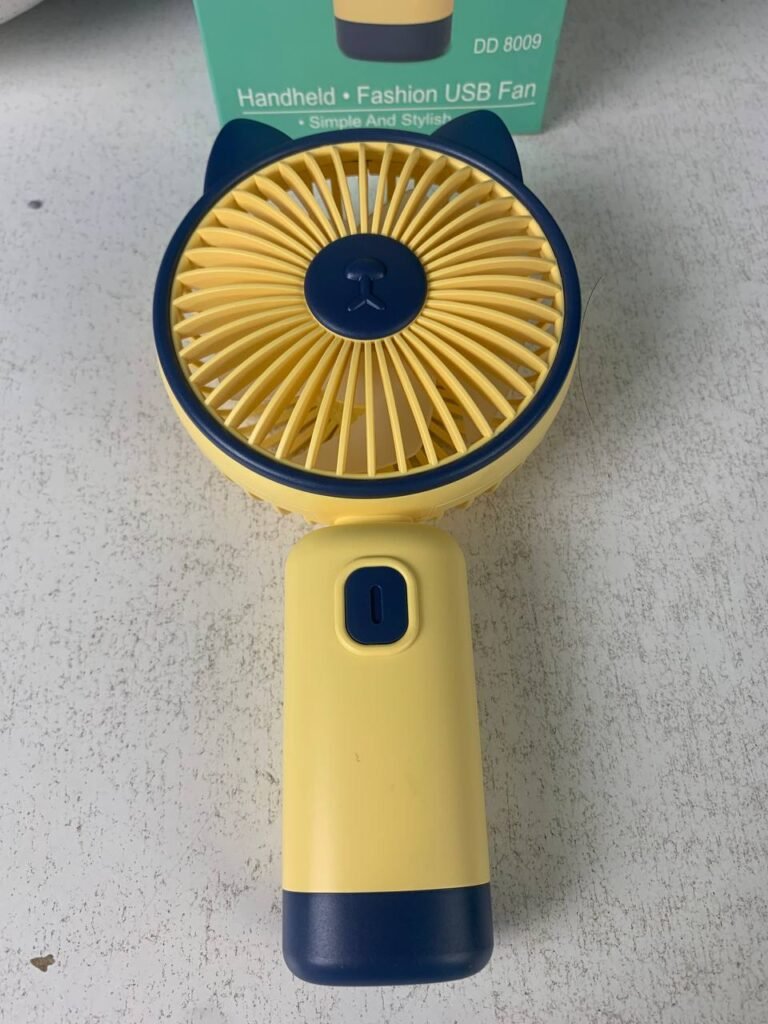 Mini Ventilateur Portable Rechargeable USB DD8009 – Fraîcheur partout, à tout moment