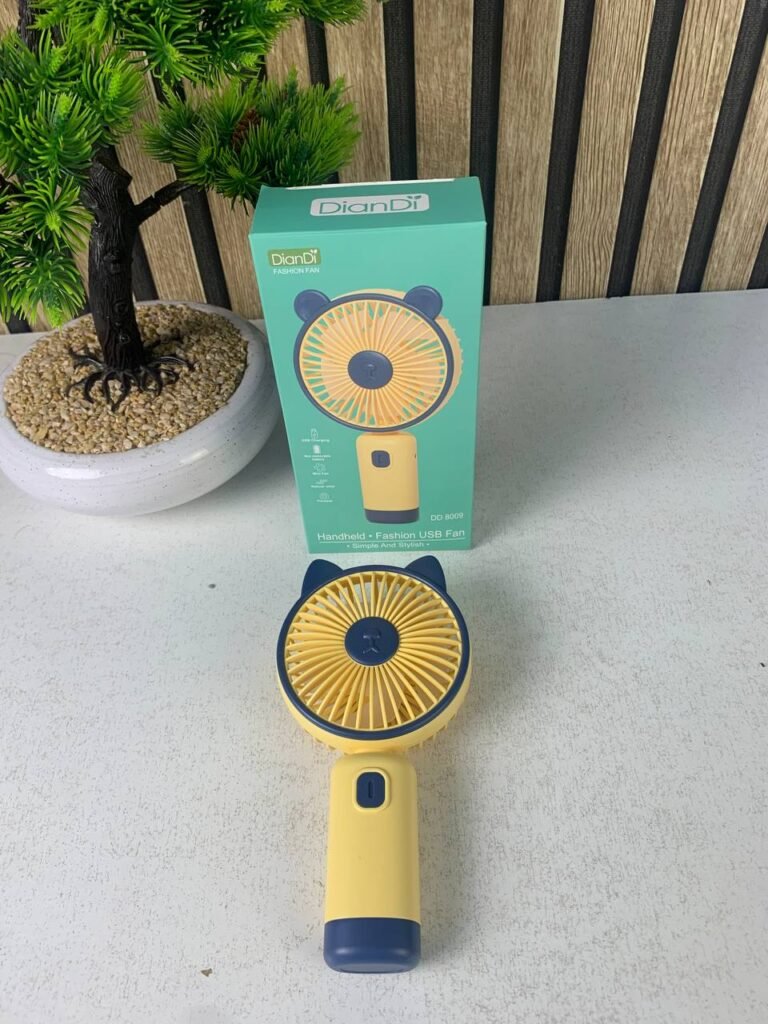 Mini Ventilateur Portable Rechargeable USB DD8009 – Fraîcheur partout, à tout moment