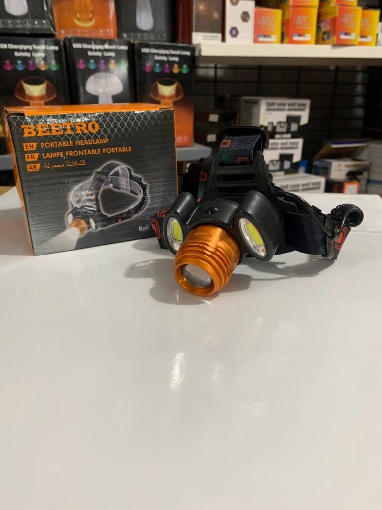 Lampe Frontale Lumineuse Sans Fil BEETRO LA-294 – Puissance, Précision & Liberté d’Éclairage en Toute Situation