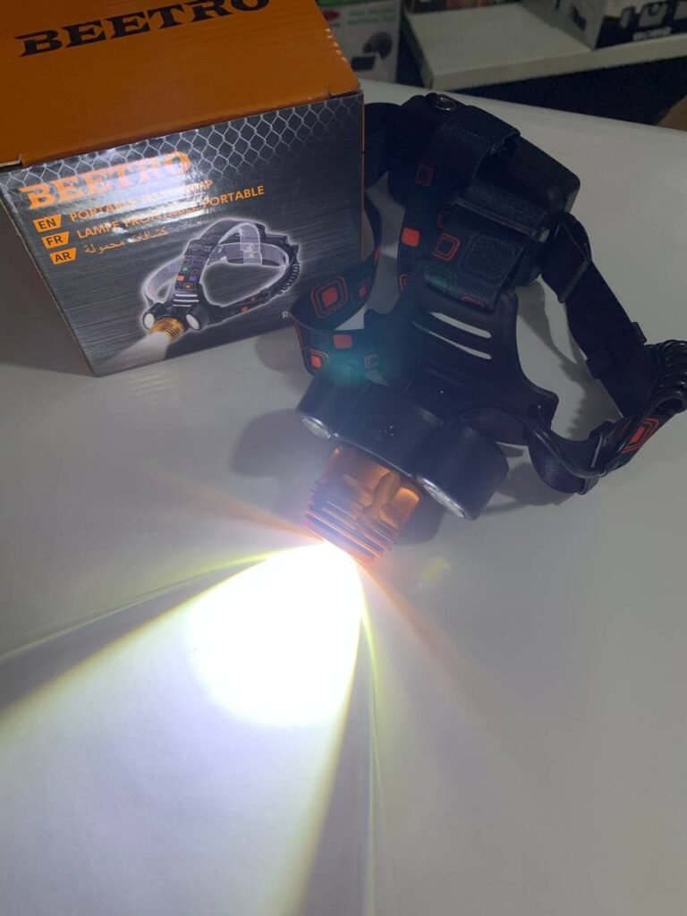 Lampe Frontale Lumineuse Sans Fil BEETRO LA-294 – Puissance, Précision & Liberté d’Éclairage en Toute Situation