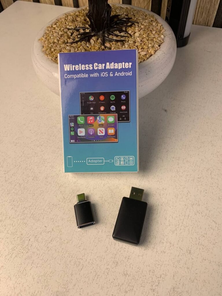 Adaptateur sans fil Android pour voiture Carplay et Android Auto – Connexion Instantanée & Liberté Totale