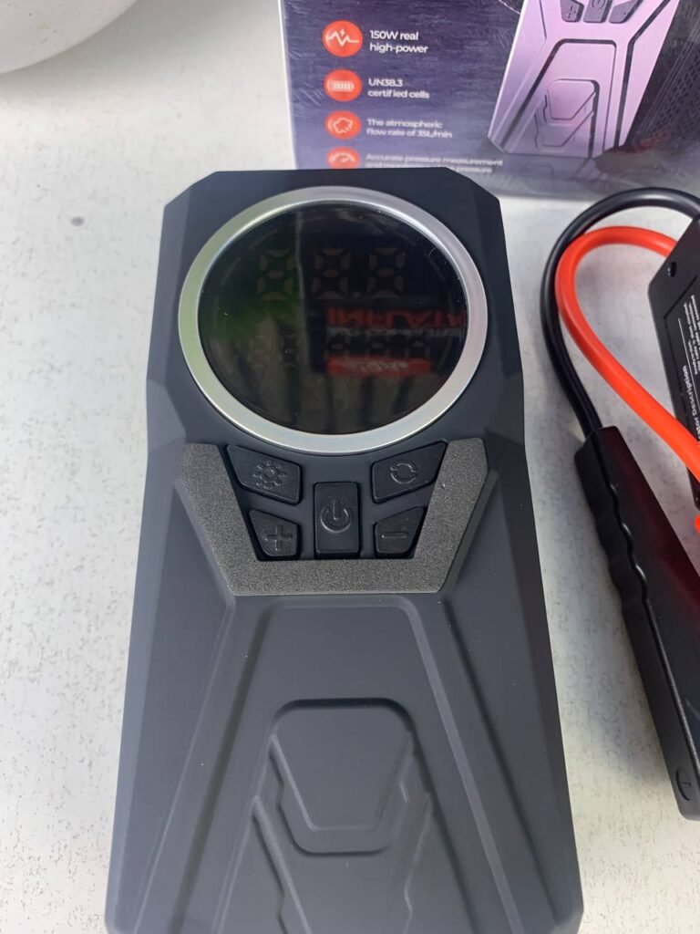 Compresseur d'Air Portable 4500mAh 150PSI – Gonflage rapide