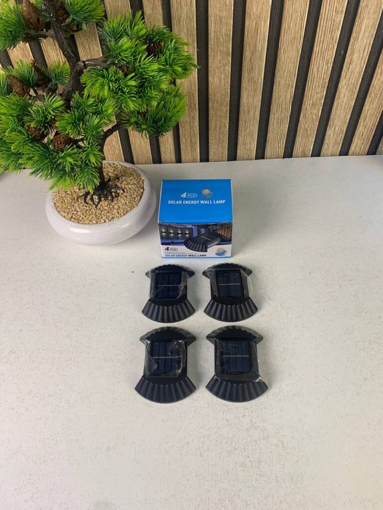 Appliques Murales Solaires Up & Down (Pack 4Pcs) – Illuminez votre extérieur avec élégance