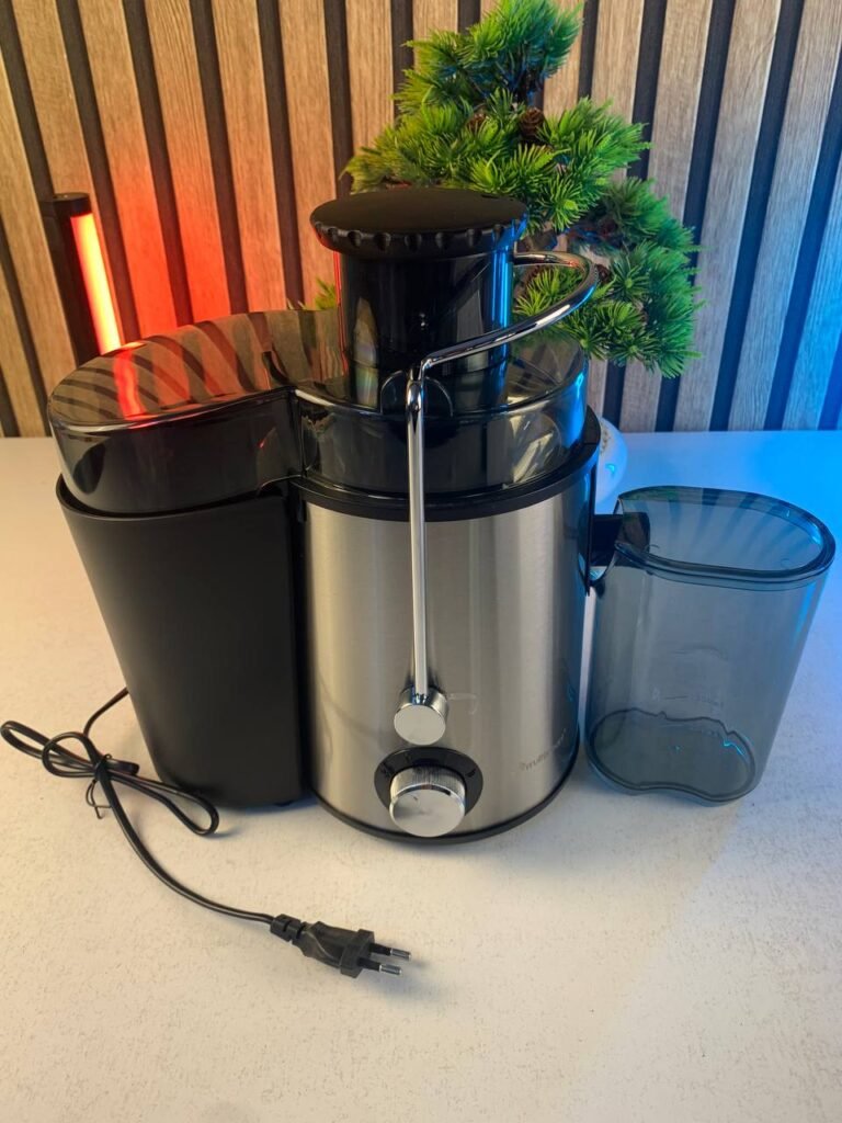 Multismart Extracteur de jus électrique 250W à 2 vitesses pour fruits et légumes – Jus Frais & Énergie Naturelle