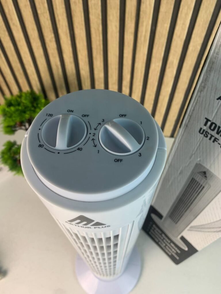 Arthur Plus 29" Tower Fan – Fraîcheur silencieuse et élégante au quotidien