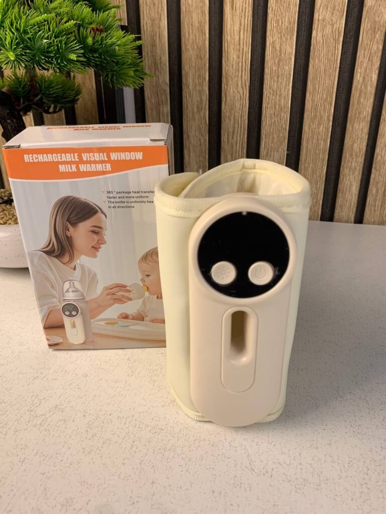 Chauffe-biberon électrique Rechargeable USB Affichage de la température – Chauffage Intelligent & Portable pour Bébé