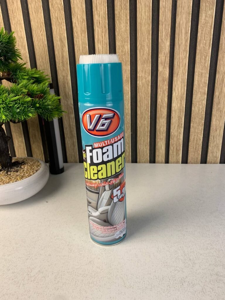 Nettoyeur de Siège Voiture Multi-utilisations V6 Foam Cleaner – Nettoyage Profond & Résultat Impeccable