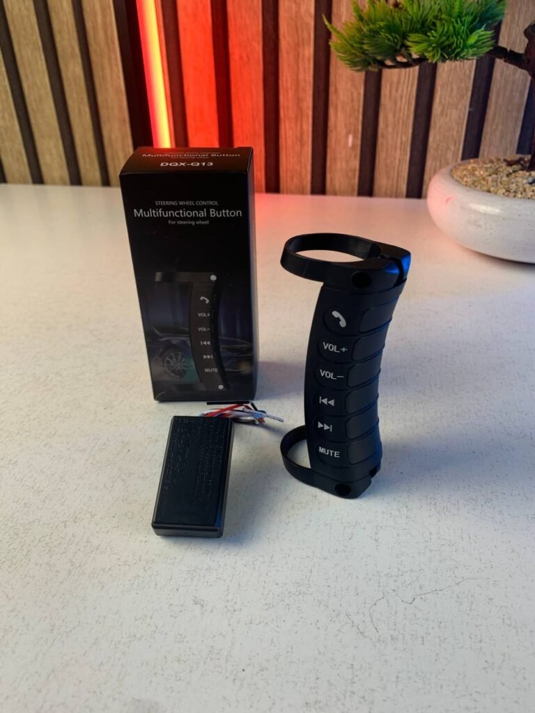 Kit d'installation de boutons de commande au volant pour voitures – Contrôle Facile & Conduite Sécurisée