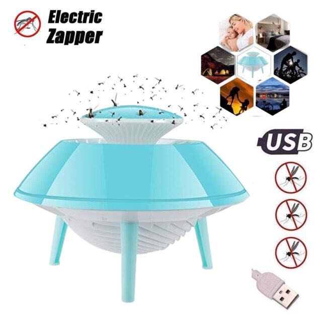 Appareil Anti-Moustique Lampe UV USB 5W Écologique – Solution Silencieuse & Efficace ضد البعوض