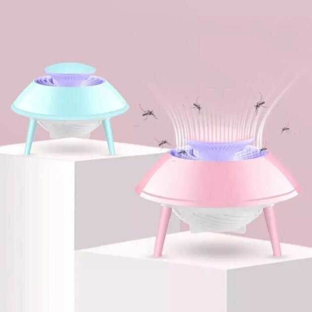 Appareil Anti-Moustique Lampe UV USB 5W Écologique – Solution Silencieuse & Efficace ضد البعوض