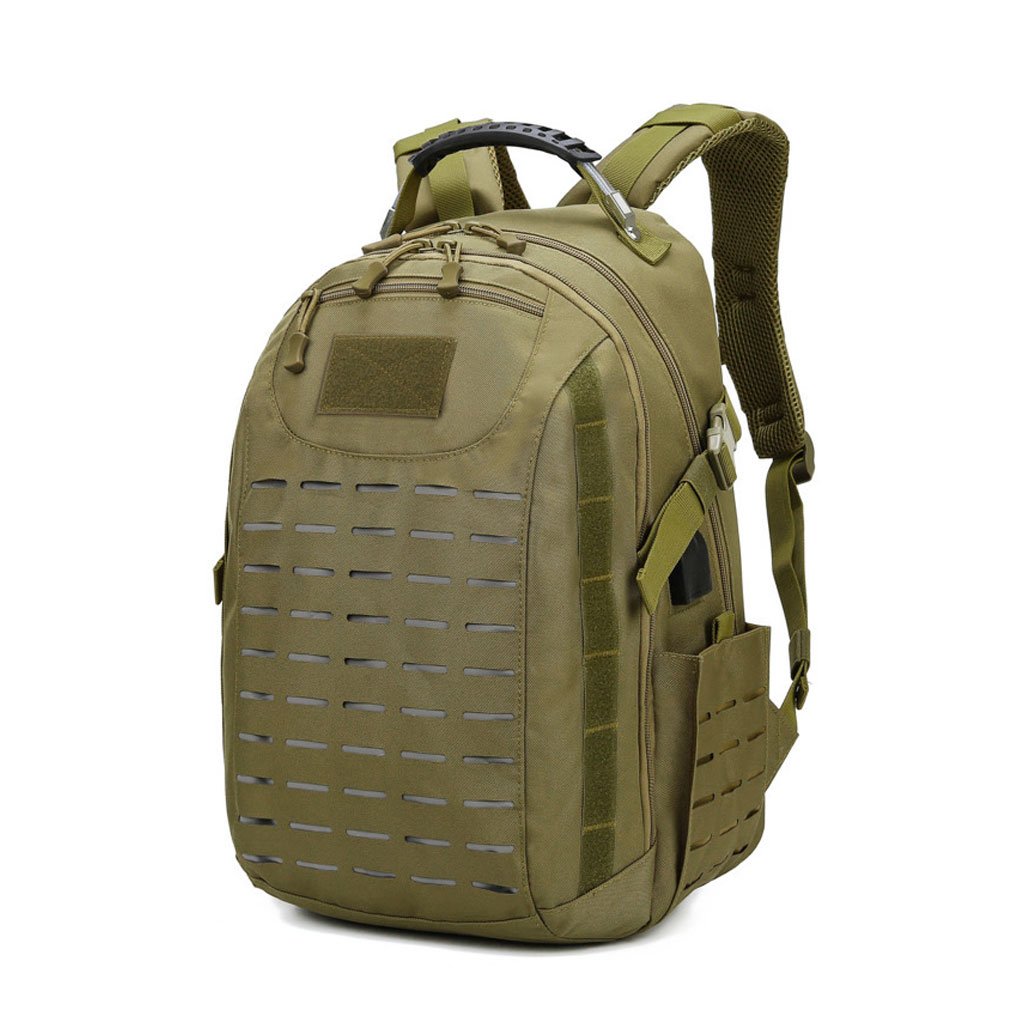 Sac à dos tactique USB pour camping et usage militaire 15,6 pouces – Sac outdoor résistant