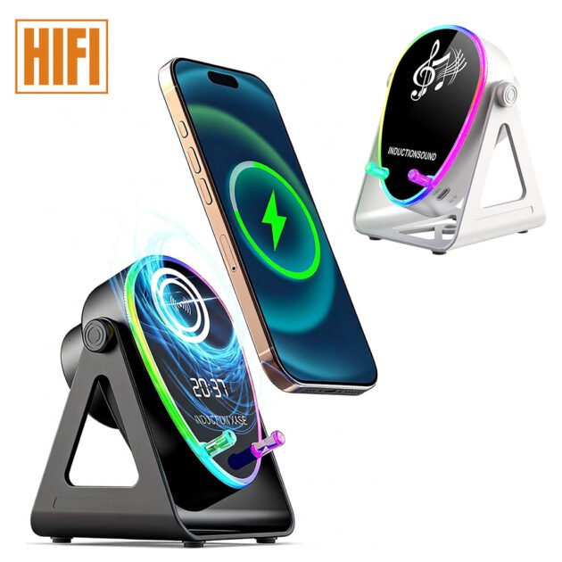 Support Téléphone RGB avec Haut-Parleur