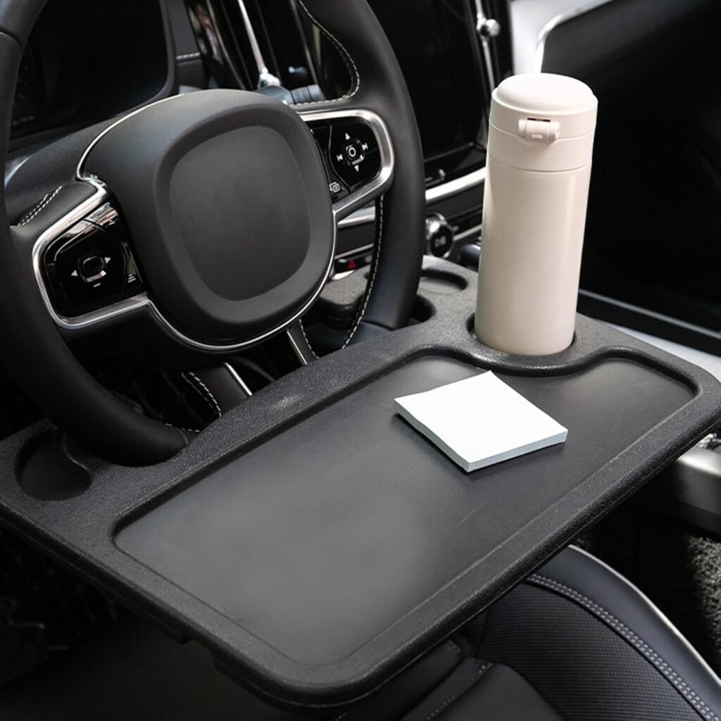 Plateau de Volant de Voiture Double Face – Confort et praticité en déplacement