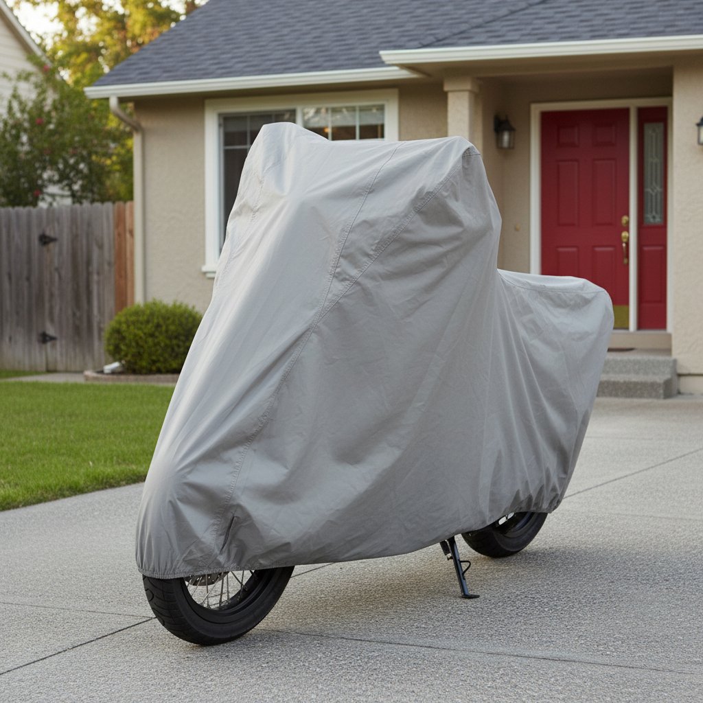 Housse de Moto Ultra Légère Motif Yamaha – Protection pratique et efficace