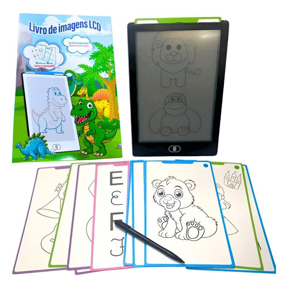 Tablette Magique Éducative LCD pour Enfants – Apprendre en s’amusant facilement