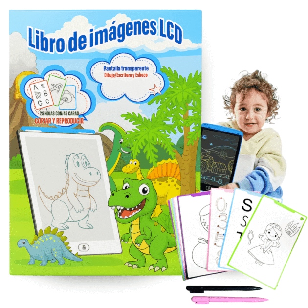 Tablette Magique Éducative LCD pour Enfants – Apprendre en s’amusant facilement