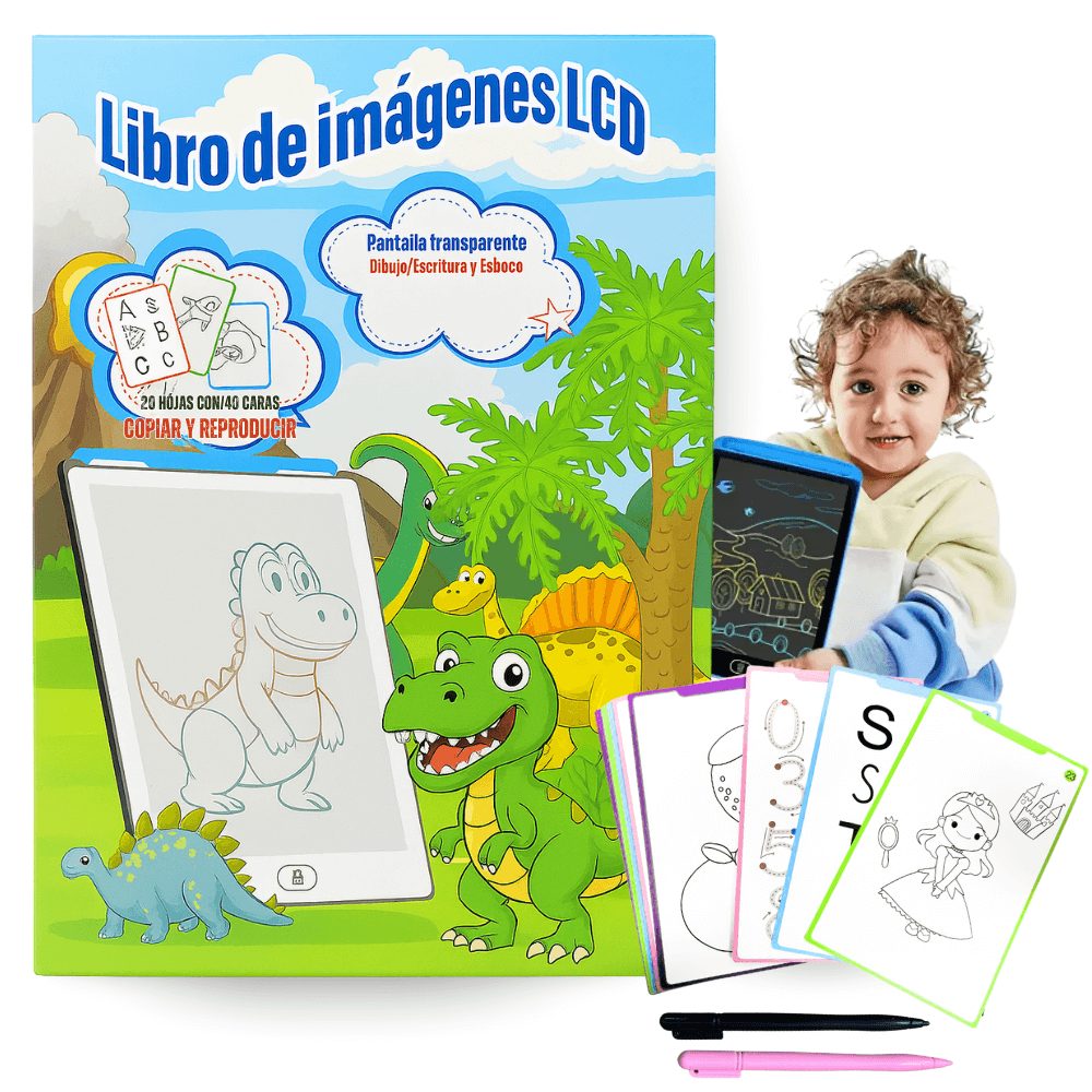 Tablette Magique Éducative LCD pour Enfants – Apprendre en s’amusant facilement
