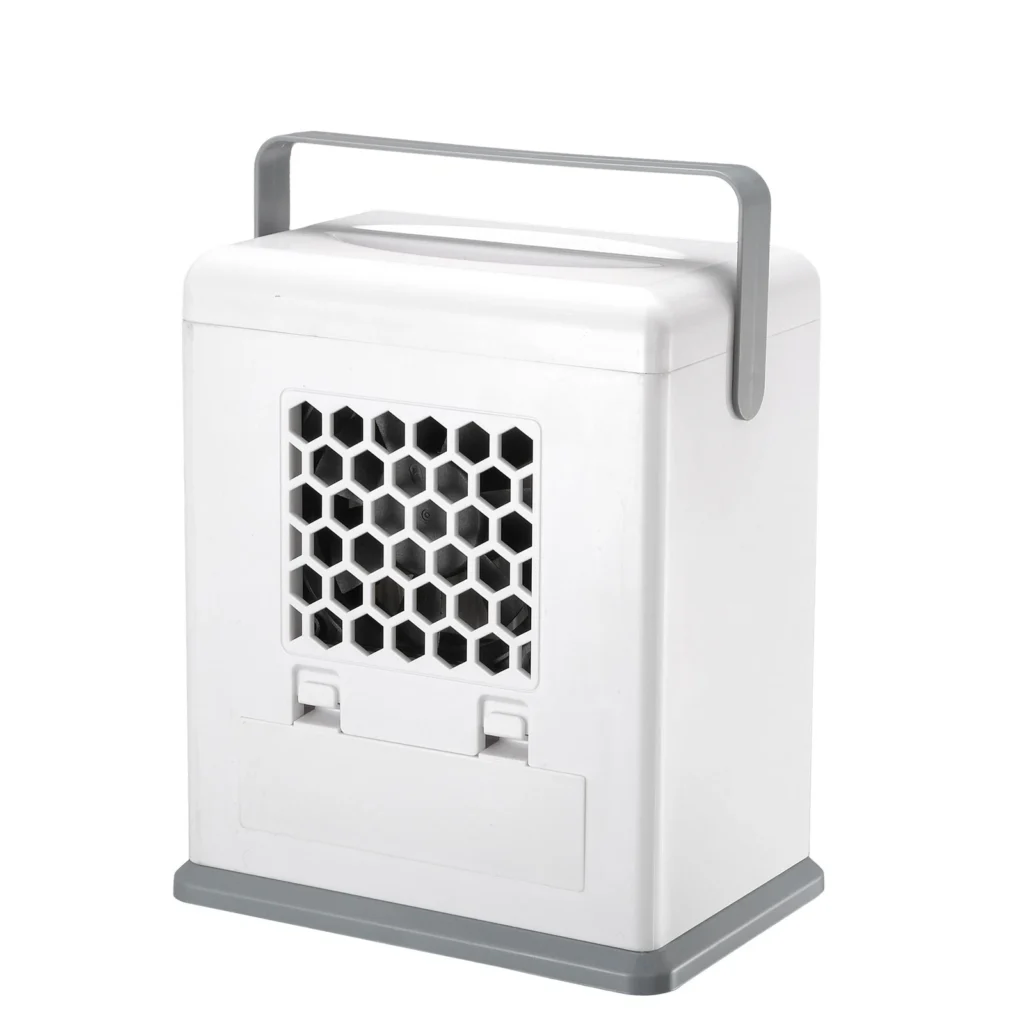 Refroidisseur d'Air Évaporatif Portable Blu Breeze – Fraîcheur instantanée أينما كنت