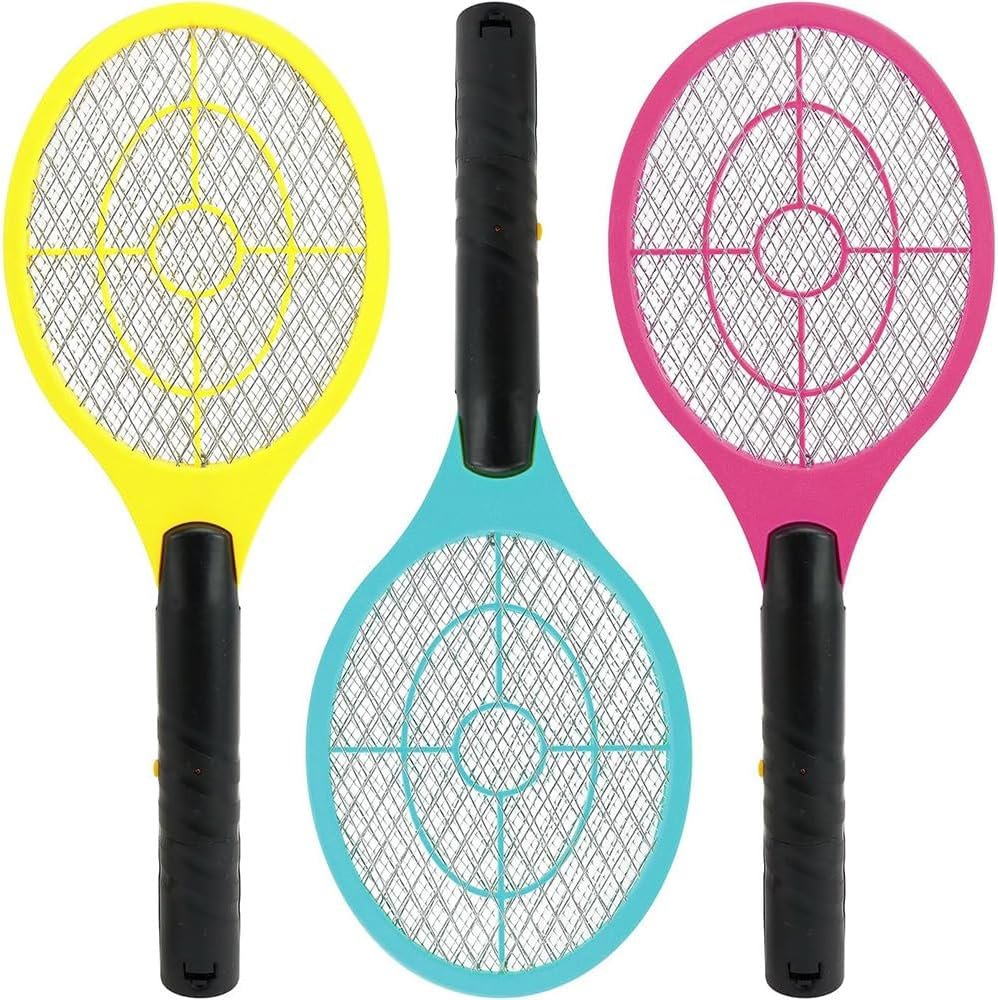 Raquette Électrique Anti-Insectes SWAT – Élimination rapide et sans produits chimiques