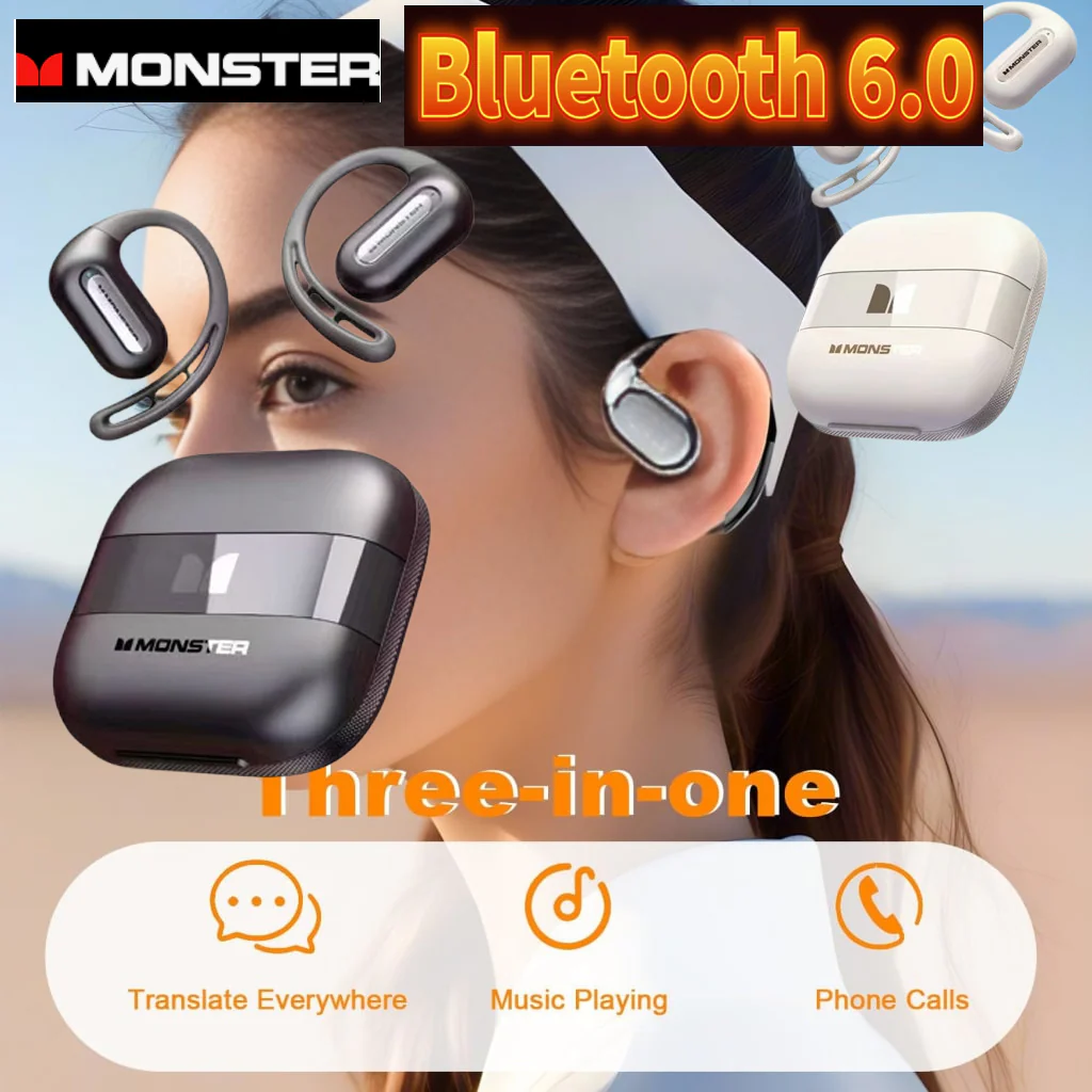 Écouteurs Sans Fil Monster Aura Fit GT29 – Liberté, confort et traduction intelligente