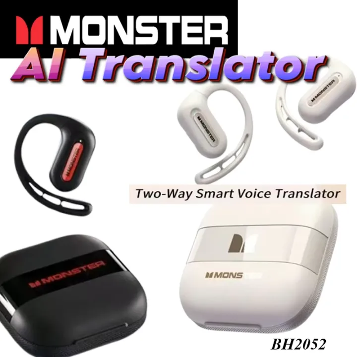 Écouteurs Sans Fil Monster Aura Fit GT29 – Liberté, confort et traduction intelligente