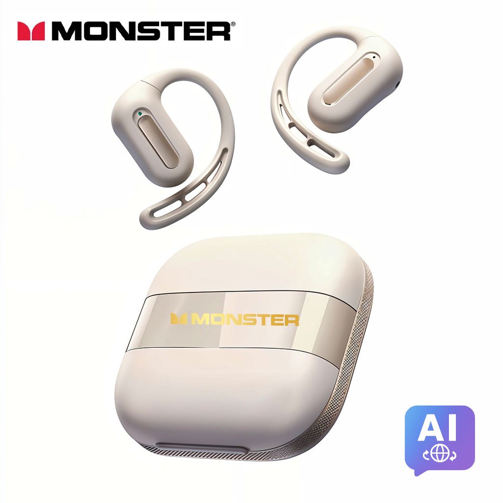 Écouteurs Sans Fil Monster Aura Fit GT29 – Liberté, confort et traduction intelligente