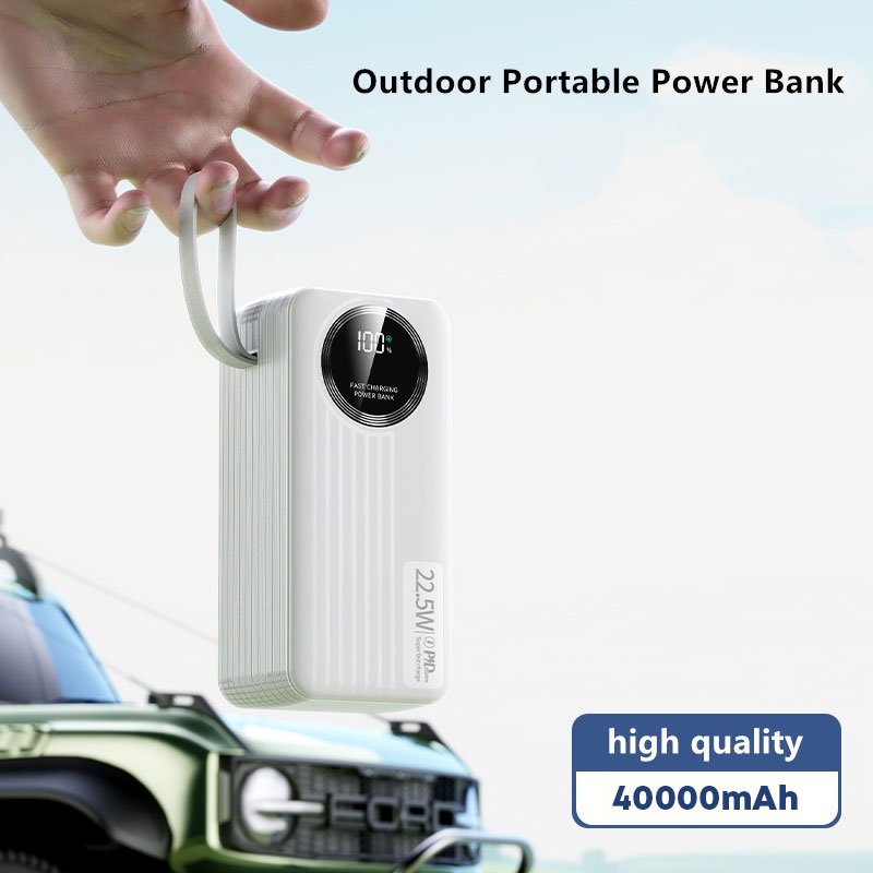 Power Bank Hoco J-005 Premium 40000mAh – Énergie maximale partout avec vous