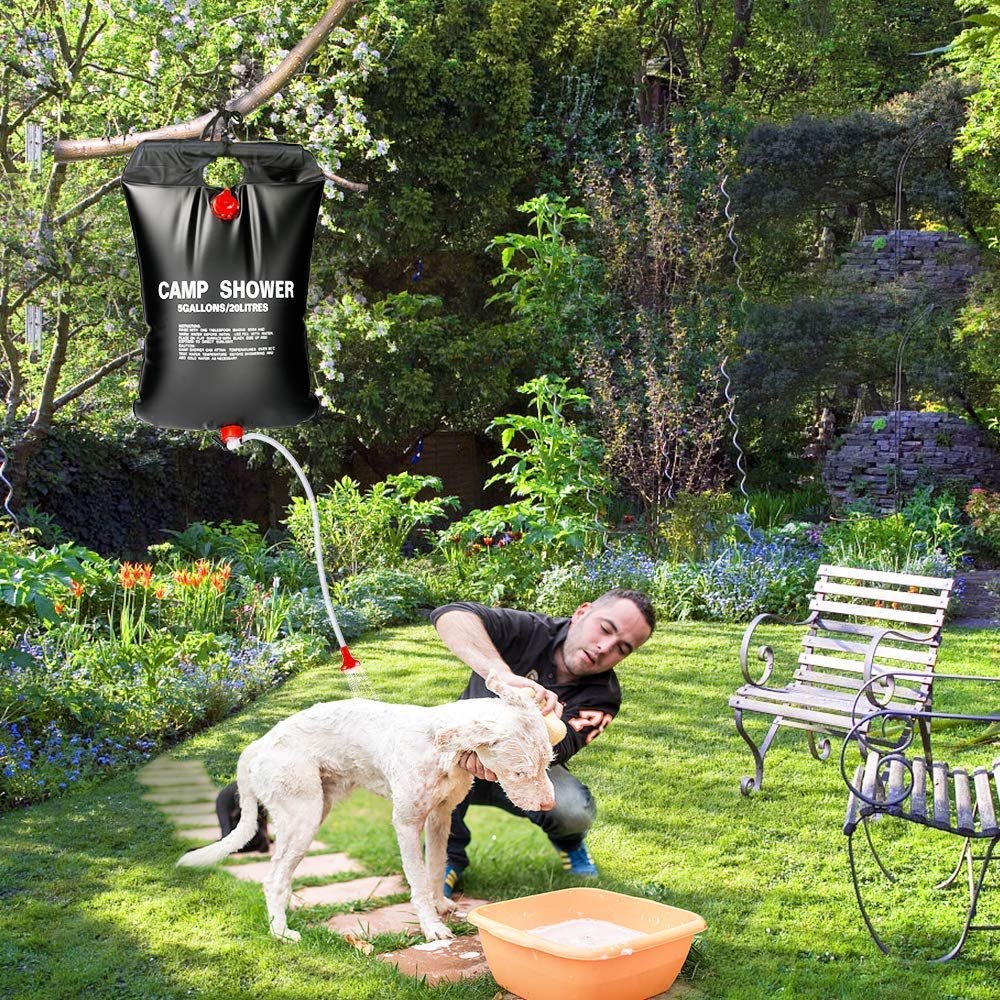 Sac de Douche Solaire Portable 20L – Douche chaude partout en plein air