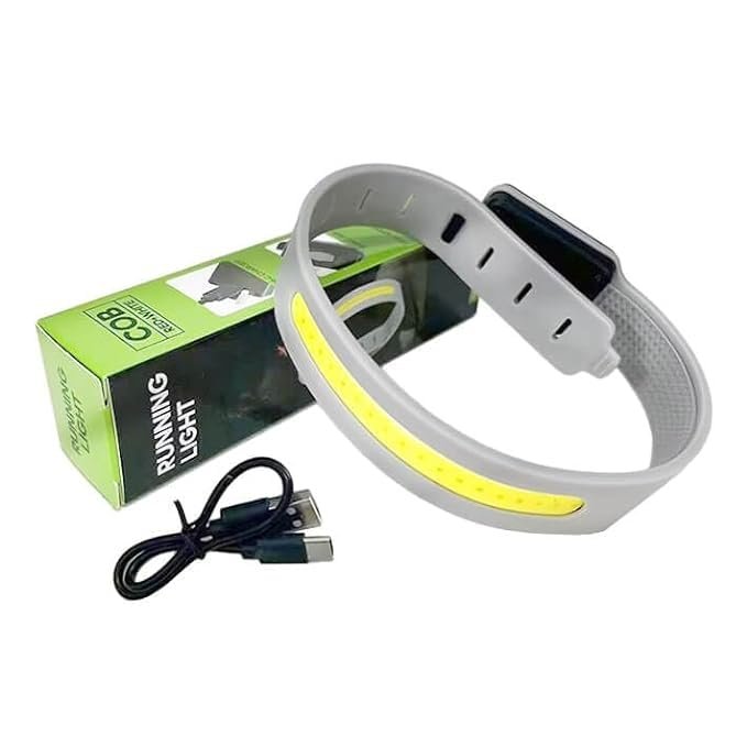 Brassard Lumineux LED Rechargeable – Sécurité et visibilité pour vos activités nocturnes